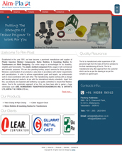 Aim Plast website thumbnail