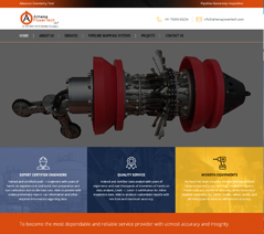 Athena Powertech LLP website thumbnail