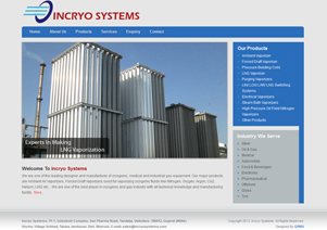 Incryo Systems website thumbnail