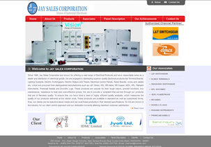 Jay Sales Corporation website thumbnail
