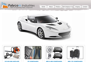 Polycom Industries website thumbnail